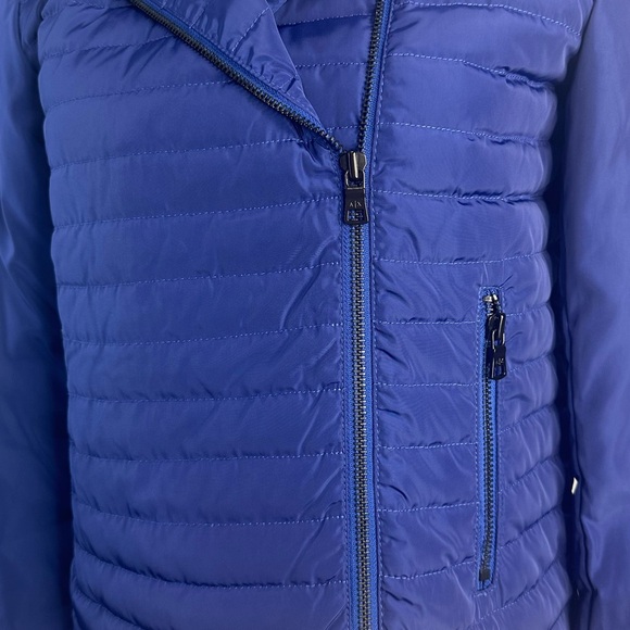 Armani Exchange Royal Blue Down Jacket - Picture 8 of 13